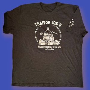 Chad Prather Mens 3X T-shirt ~ Traitor Joe’s/White House humor